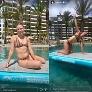 Screenshot of Jade Carey's Instagram stories from her vacation. Credits - Instagram/ jadecarey